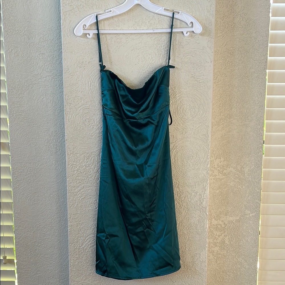 Lucy in the Sky elegant green dress